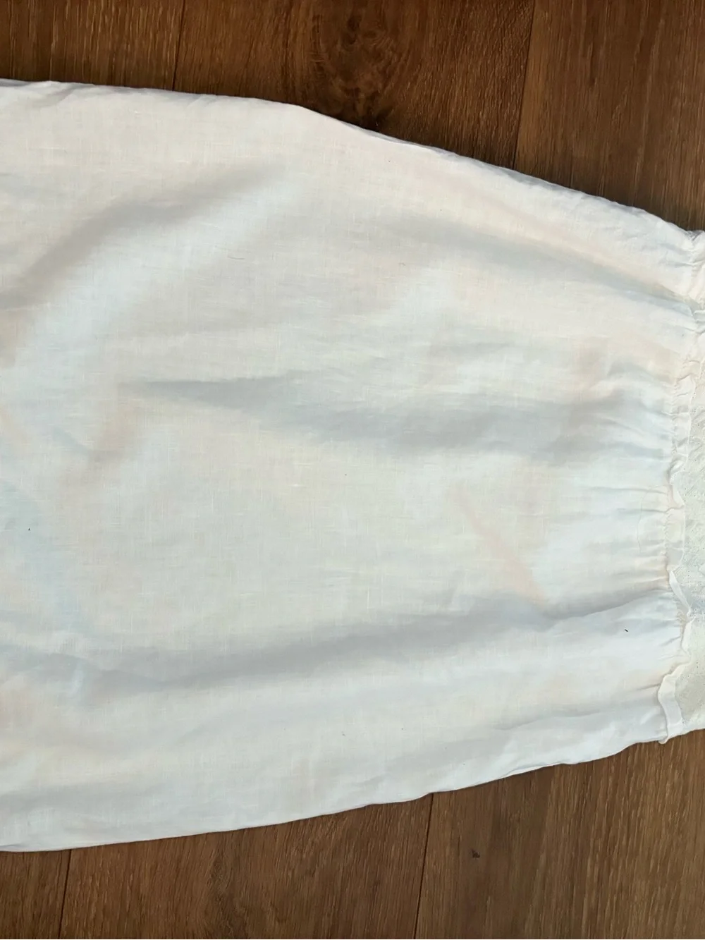 Juicy Couture White Eyelet Spaghetti Strap Dress